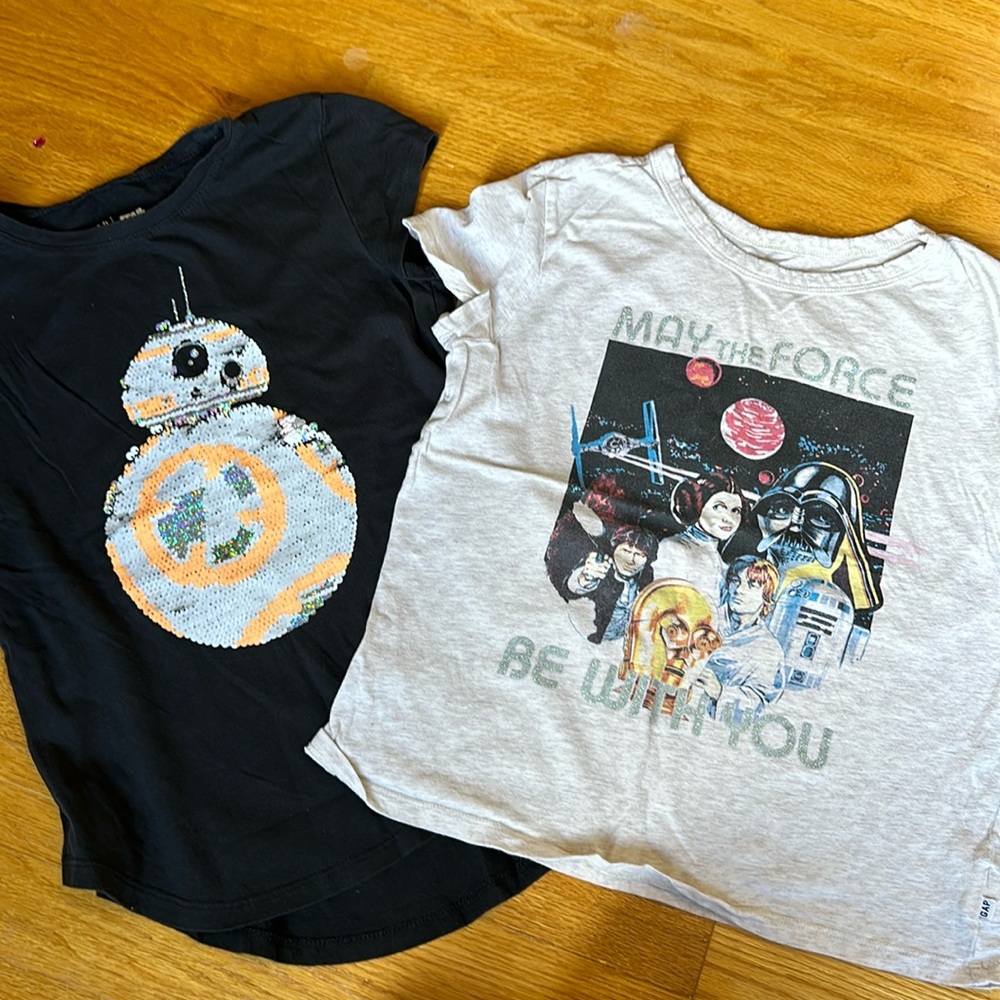 GAP Star Wars shirts